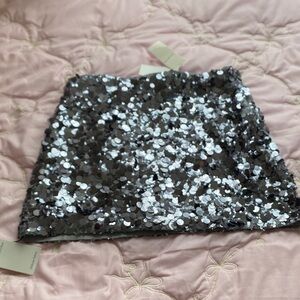 Abercrombie Sequin Mini Skirt